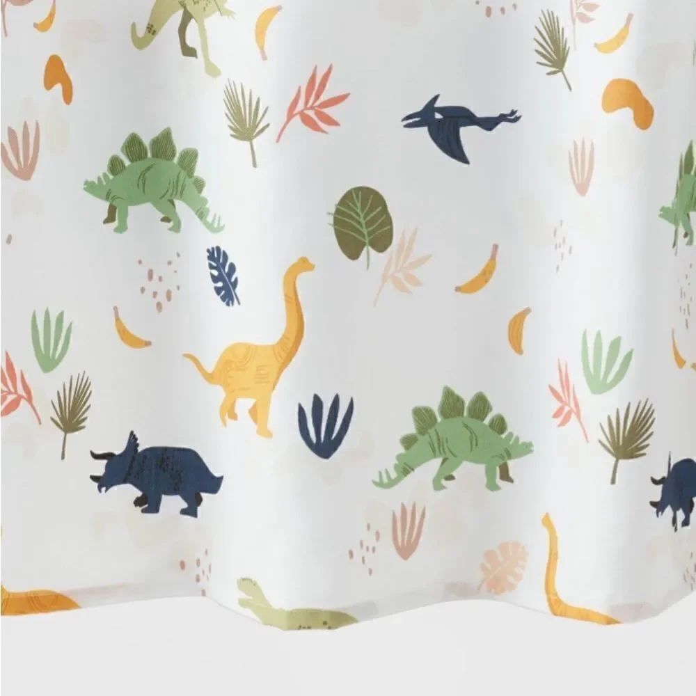 Pillowfort Dinosaur Print Shower Curtain